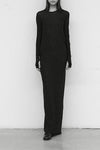 Boris Bidjan Saberi WDRESS2 Series Long Dress Series WDRESS2 FTT00001-HEI Black